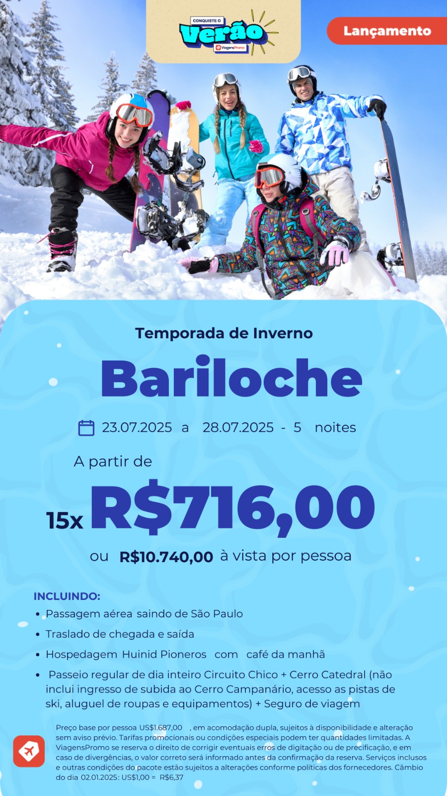 TEMPORADA DE INVERNO 2025
